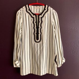 Tory tunic . With embellished neck and waist . Bought in Europe.